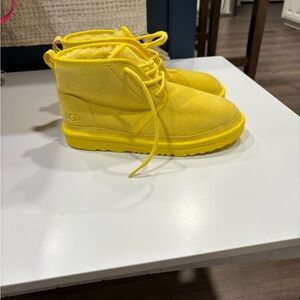 UGG Women Bright Yellow Boots